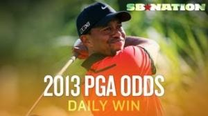 2013 PGA Championship Odds (Daily Win)