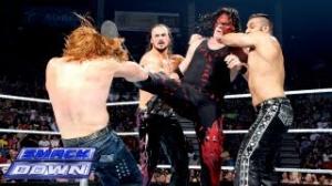 Kane vs. 3MB - 3-on-1 Handicap Match: SmackDown, Aug. 9, 2013