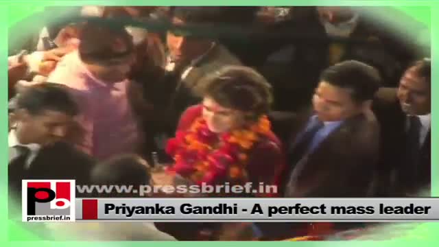Priyanka Gandhi Vadra - energetic and charismatic Congress campaigner