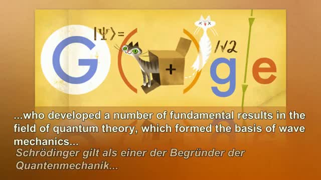 Erwin Schrodinger: Google doodle for the man who changed the face of physics