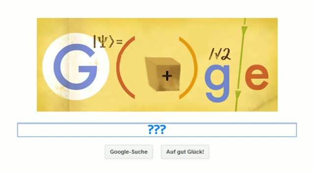 Erwin Schrodinger's 126th birthday celebrated with a Google doodle