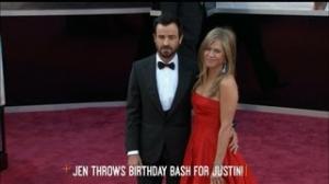 Jennifer Aniston's B-Day Bash for Justin