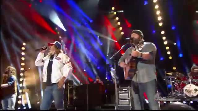 Zac Brown Band and Kid Rock "We're An American Band" CMA Music Festival