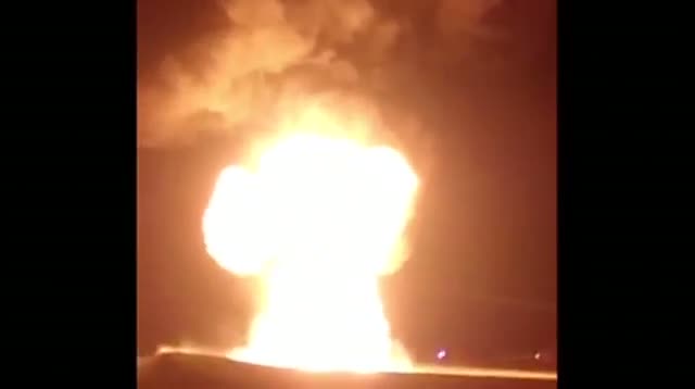 Pipeline Explosion Leaves Fiery Aftermath