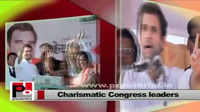 Progressive Congress leaders - Sonia Gandhi, Rahul Gandhi and Priyanka Gandhi