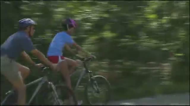 Obamas Go Biking on Martha's Vineyard