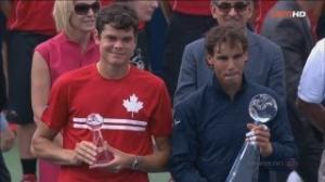 Ceremony Montreal 2013 Rafael Nadal Wins Rogers Cup 2013