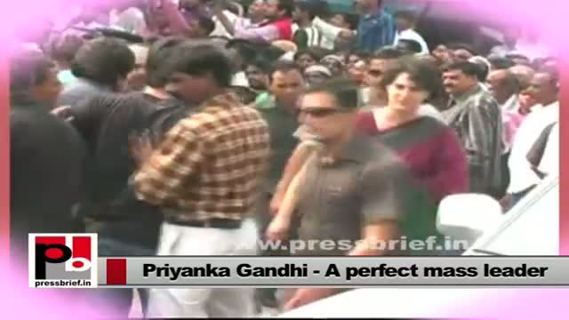 Efficient, matured and energetic Priyanka Gandhi