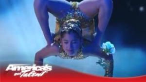 Melody Caballero - Contortionist Dazzles With Unbelievable Bends - America's Got Talent 2013