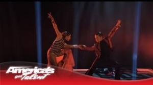 D'Angelo & Amanda - Duo Dazzle in Dance to "Unstoppable" - America's Got Talent 2013