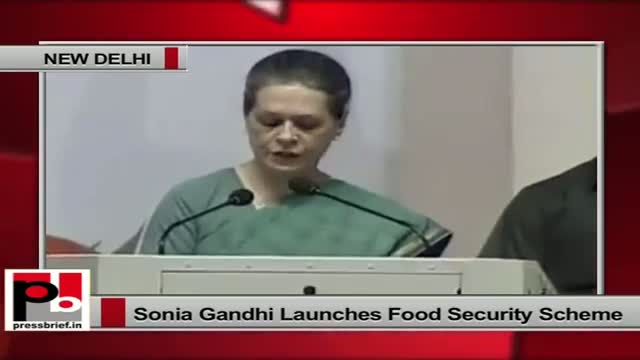 Sonia Gandhi: Reforming PDS is main focus in Food Security scheme