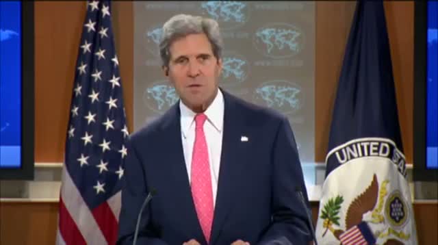 Kerry: Syria's Chem. Attack a `moral Obscenity'
