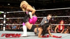 WWE Raw: Natalya vs. Brie Bella - August 26, 2013