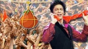 Shahrukh Khan Celebrates JANMASHTAMI at Jambori Maidan