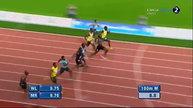 Usain Bolt works hard for 100m win in 9.90 Zurich Diamond League 2013