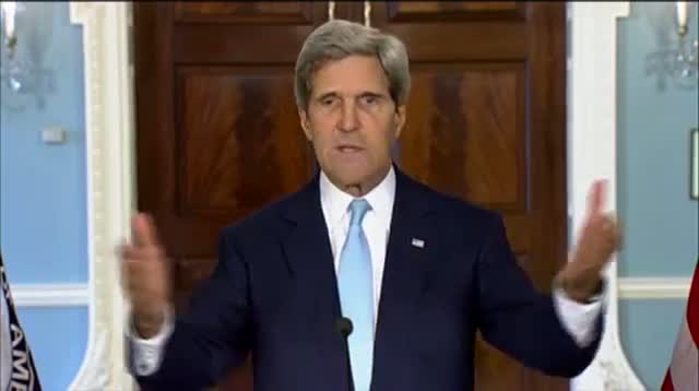 Kerry: 'This Crime' Matters to U.S. Credibility