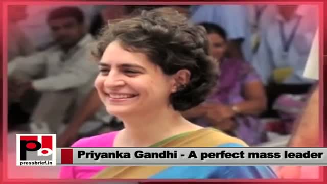 Priyanka Gandhi - a progressive leader with innovative ideas