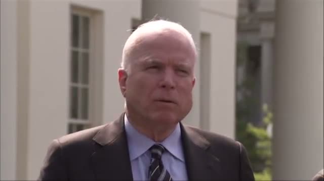 Obama Talks Syria With McCain, Graham at WH