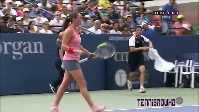 Camila Giorgi vs Roberta Vinci Highlights Round 4 US OPEN 2013 Highights TennisNowHD
