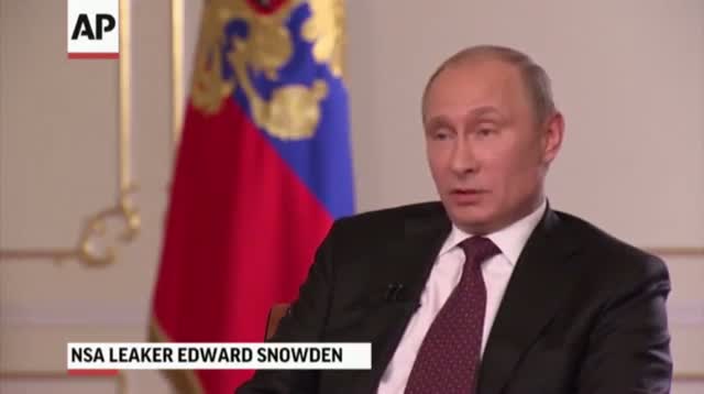 Putin Talks US-Russia Relations, Snowden