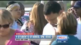 Spring High School Stabbing 4 Students Stabbed 1 Dead Houston Suspects Targeted Victims Active Scene