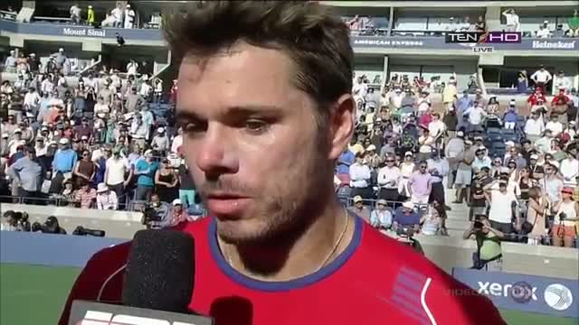 Interview Stanislas Wawrinka vs Andy Murray Highlights Quarterfinals US OPEN 2013