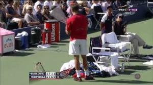 Stanislas Wawrinka vs Novak Djokovic Semi Finals Highlights US OPEN 2013
