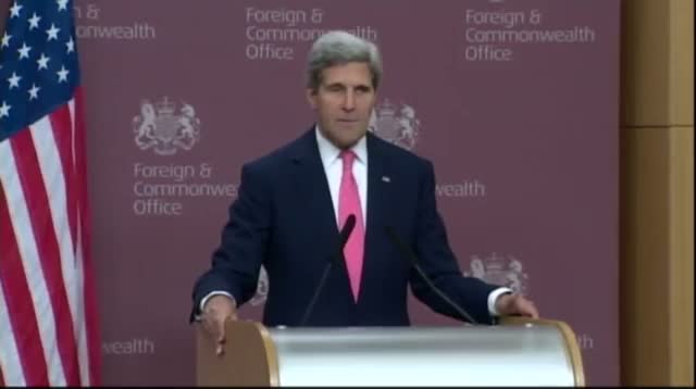 Kerry: Tell Assad 'Keep Hands Off Chem. Weapons'