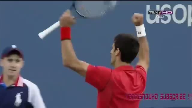 Novak Djokovic 54 Shots Rally Win vs Rafael Nadal Comeback Highlights Finals US OPEN 2013