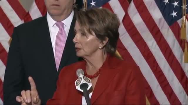 Pelosi: Russian Proposal on Syria 'Victory'