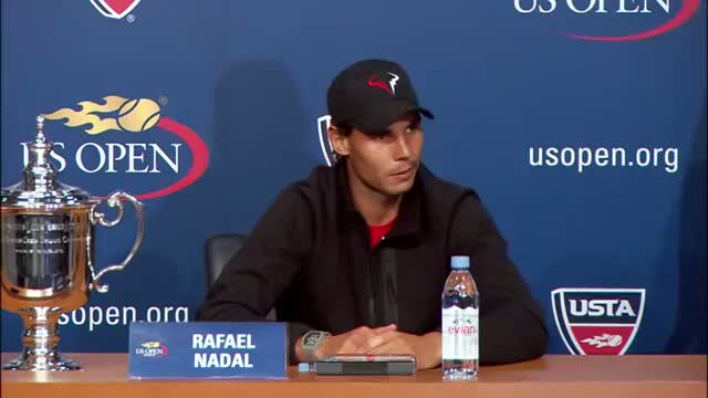 2013 US Open: Rafael Nadal Press Conference