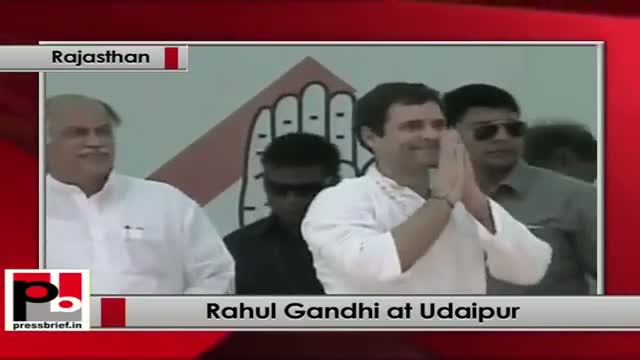 Rahul Gandhi kicks off Congress campaign for Rajasthan polls from Udaipur