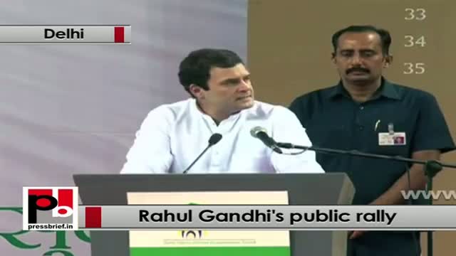 Rahul Gandhi lauds works done by Congress Government in Delhi