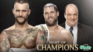 CM Punk vs. Curtis Axel & Paul Heyman - WWE '13 Night of Champions Simulation