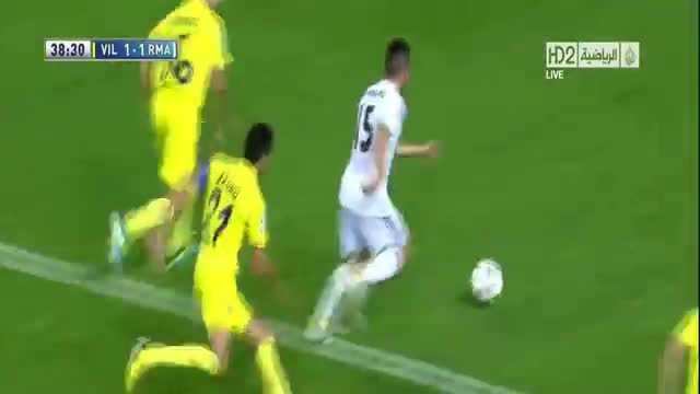Gareth Bale First Goal vs Villarreal 2013 (HD)