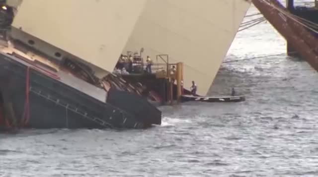Capsized Ship Cleared for Removal