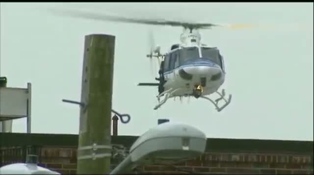 Air Lift at Scene of Navy Yard Shooting