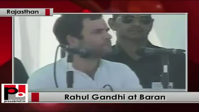 Rahul Gandhi in Rajasthan: Only Congress works for the poor; slams opposition