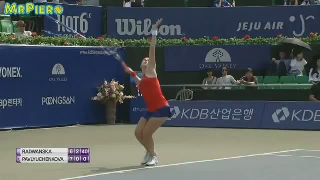 A. Radwanska vs A. Pavlyuchenkova Final Seoul 2013 Highlights