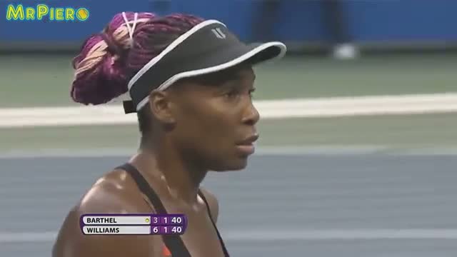 Venus Williams vs Mona Barthel Tokyo 2013 Highlights