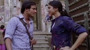 Deepika Padukone is stunned to see Saif Ali Khan - Love Aaj Kal