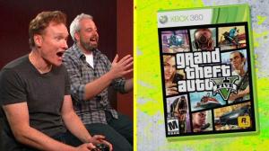 Clueless Gamer: Conan Reviews "Grand Theft Auto V"