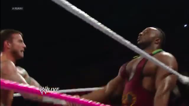 WWE Raw: CM Punk vs. Big E Langston - Sept. 30, 2013
