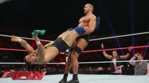 WWE Raw: Santino Marella vs. Antonio Cesaro - Sept. 30, 2013