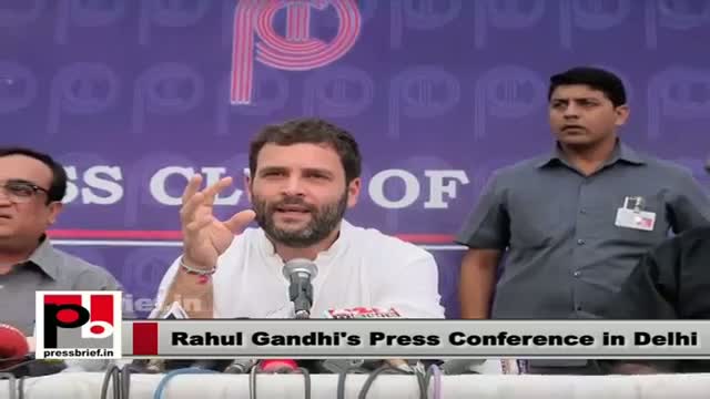 Rahul Gandhi's surprise press Conference in Delhi