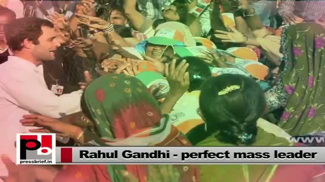 Rahul Gandhi - progressive mass leader with innovative vision
