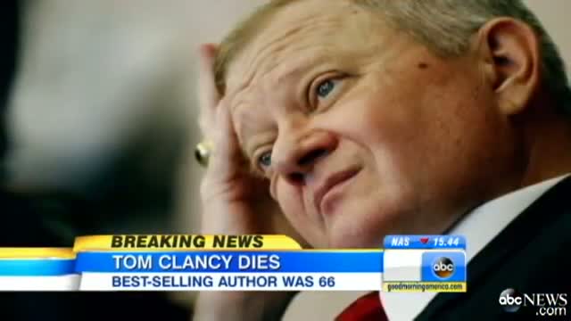 Tom Clancy Dead: Best-Selling U.S. Author Dies in Hospital At The Age Of 66