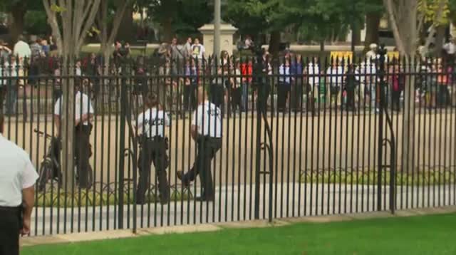 More Security Visible at White House