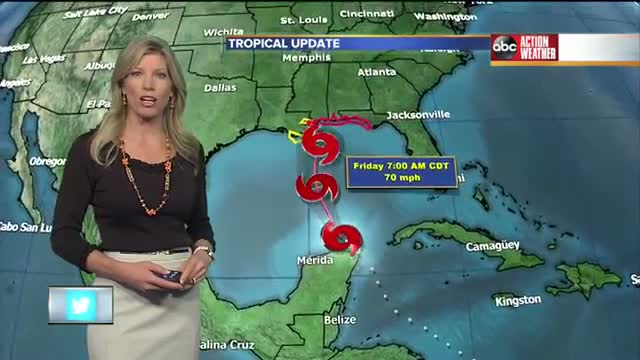 Tropical Storm Karen forms in Gulf of Mexico
