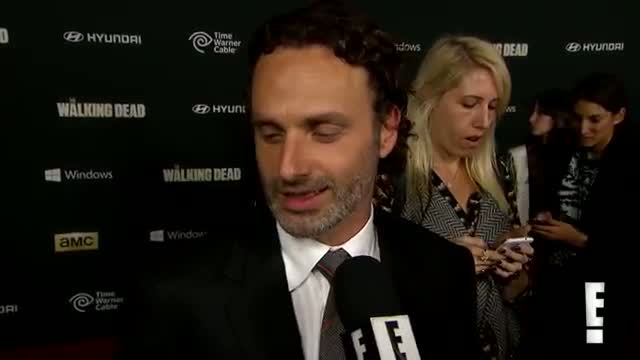 Andrew Lincoln Shares "Walking Dead" Spoiler